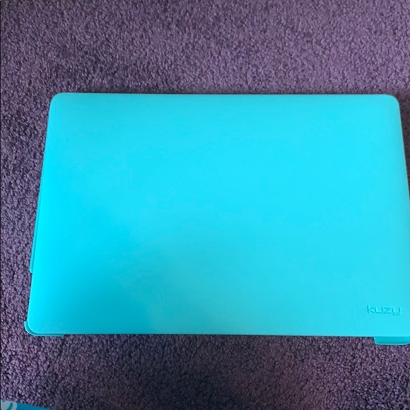 kuzy Accessories - Aqua blue laptop for new MacBook Pro case 13 inch